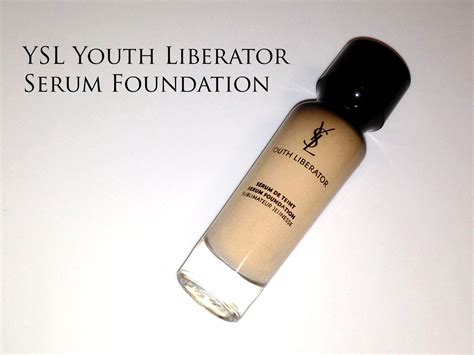 yves saint laurent serum foundation review|ysl foundation lines.